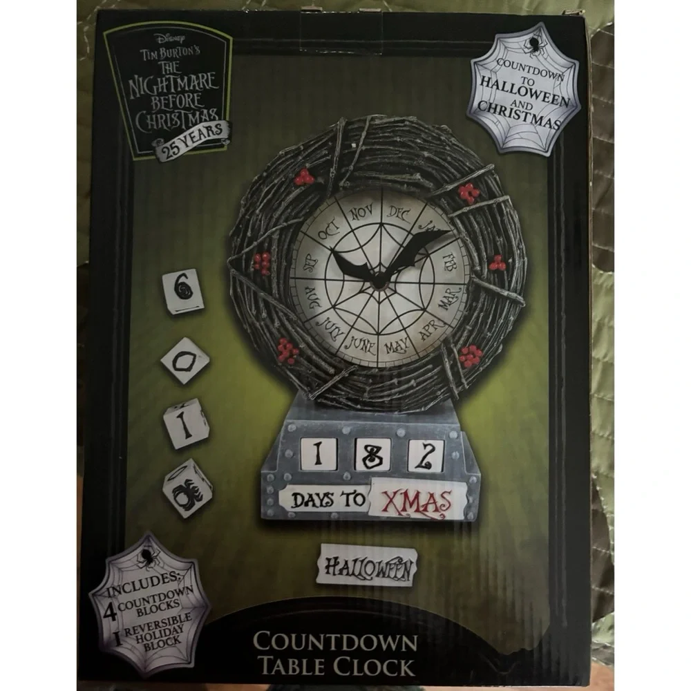 Disney The Nightmare Before Christmas Countdown Clock